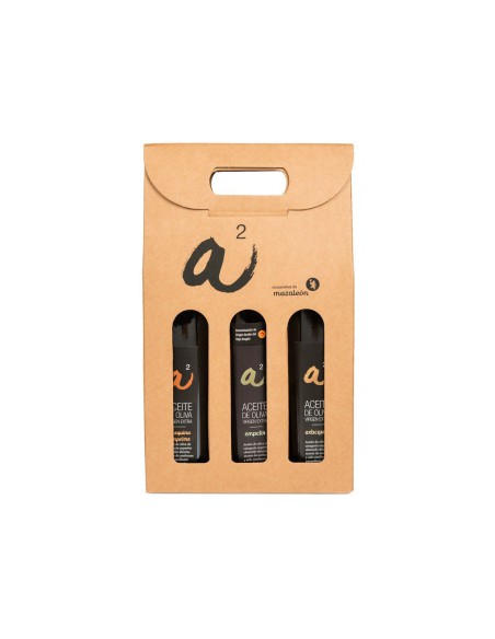 Estuche de 3 botellas "a2 Aceite"