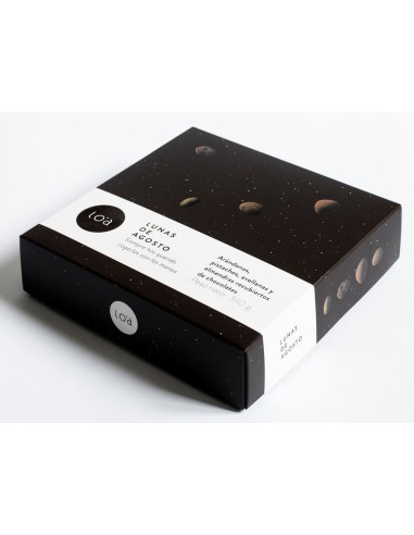 Pastas de té de mantequilla y grageas de chocolate Loa