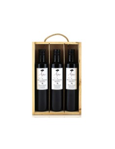 Estuche regalo de aceite de oliva Agus 25 cl (3 unidades) 2