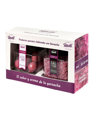 Pack de garnachas: sal de garnacha y garnachicos