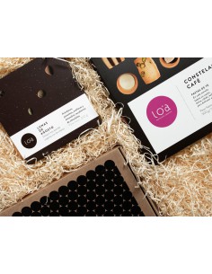 Pastas de té de mantequilla y grageas de chocolate Loa 2